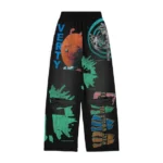 Vertabrae Black Montage Sweatpants