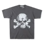 Vertebrae Skull Print T-shirt Black