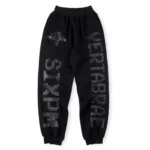 Vertabrae Black On Black SIXPM Sweatpants