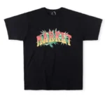 Vertabrae Market Colored Logo T-Shirt Black