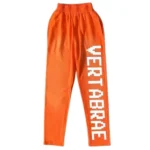 Vertabrae Orange with White Logo Sweatpants