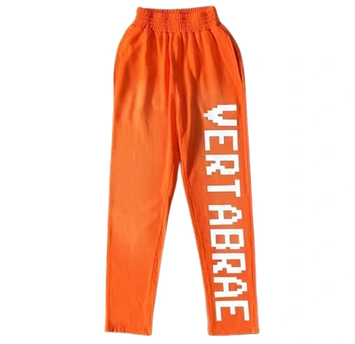 Vertabrae Orange with White Logo Sweatpants Vertabrae Orange with White Logo Sweatpants
