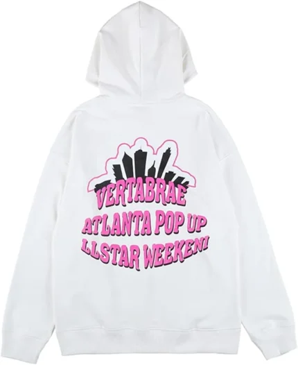 Vertebrae Salt Kills Snails Hoodie White