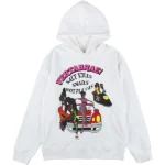 Vertebrae Salt Kills Snails Hoodie White